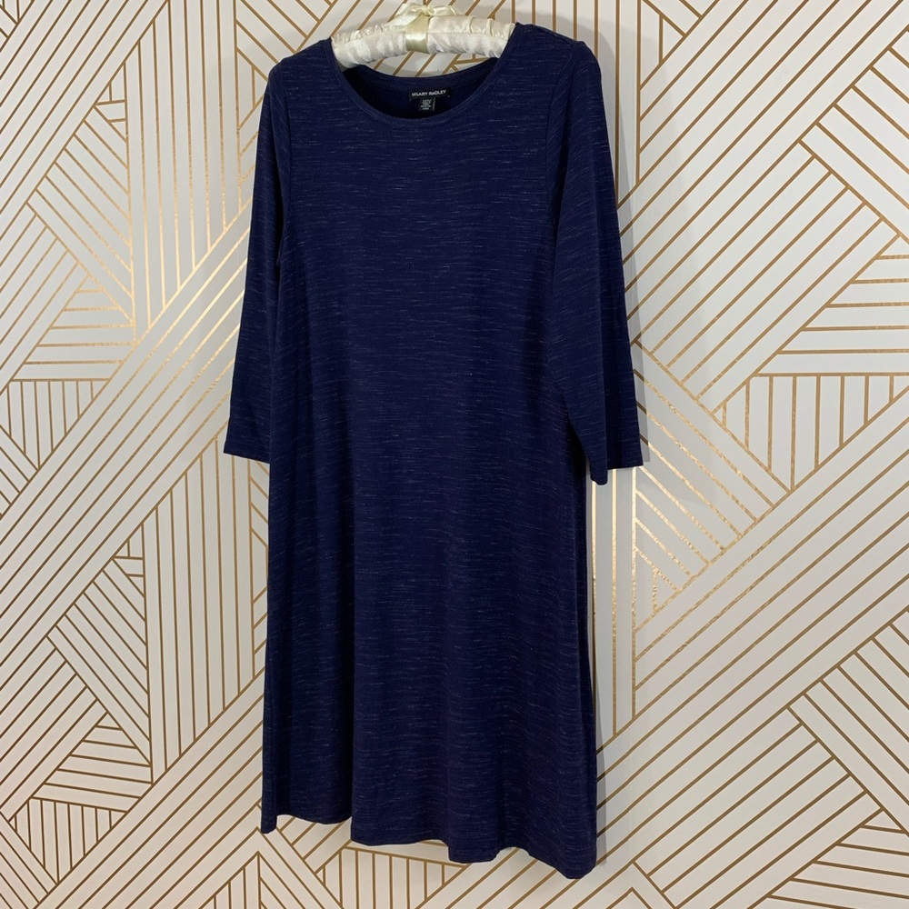 Hilary Radley Navy Dress
